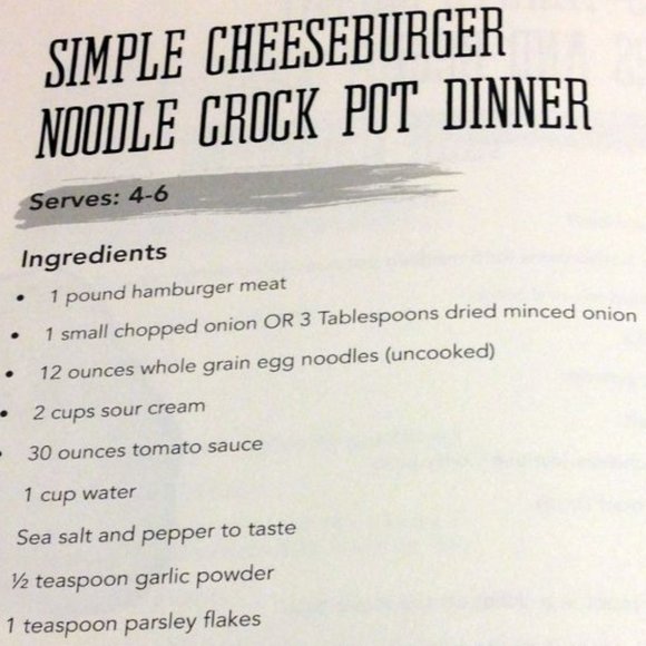 Simple Real Food Recipes - Picture 6 of 7